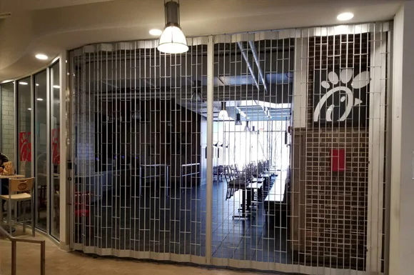 accordion grille doors